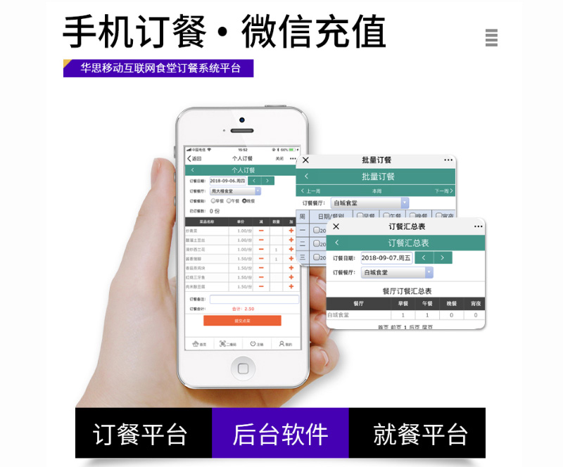 订餐宝手机订餐平台功能介绍